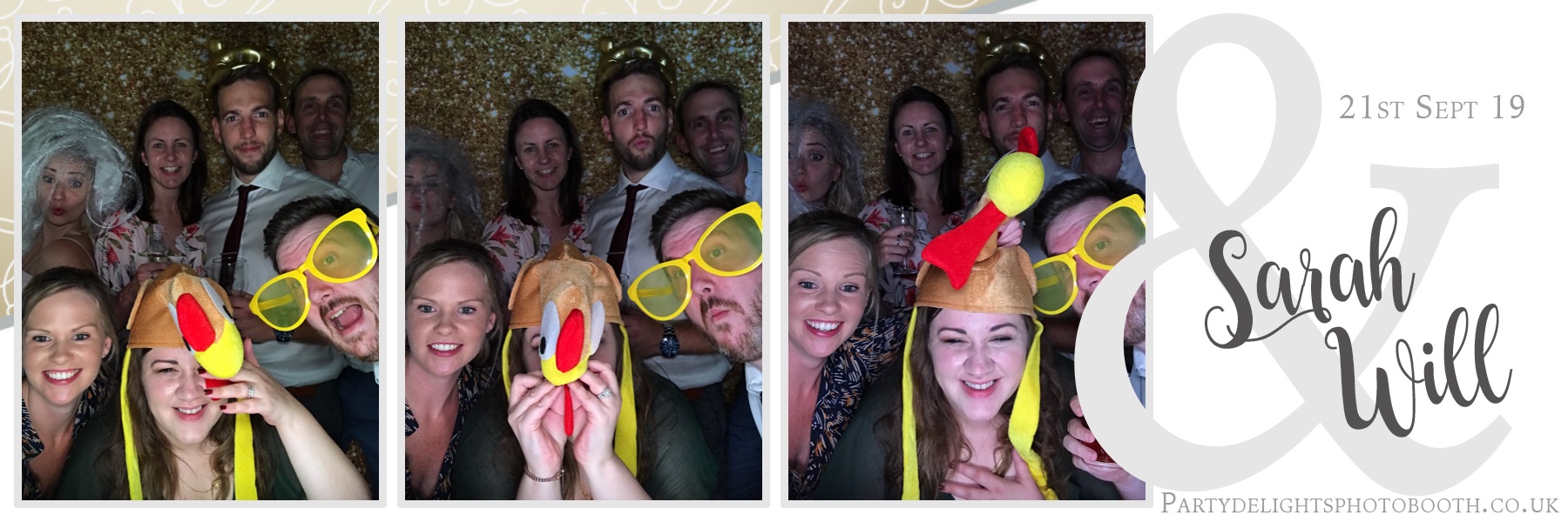 Sarah and Wills Wedding - Prints | View more photos from the event at gallery.partydelightsphotobooth.co.uk/u/PartyDelightsPhotoBooth/Sarah-and-Wills-Wedding-Prints